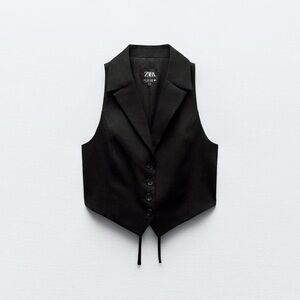 Zara Fitted Cutout Vest